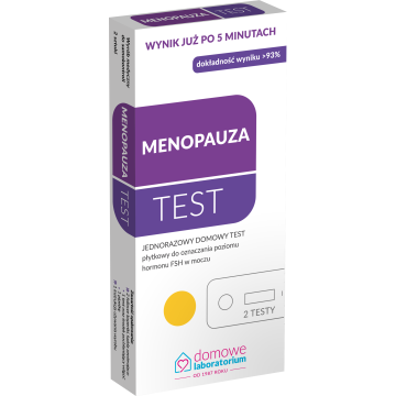 Menopauza, test, plytkowy, 1 op (2 testy)