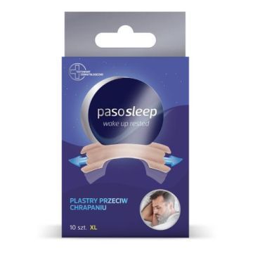 Pasosleep Wake Up, plast.,przeciw chrapaniu, XL, 10 szt