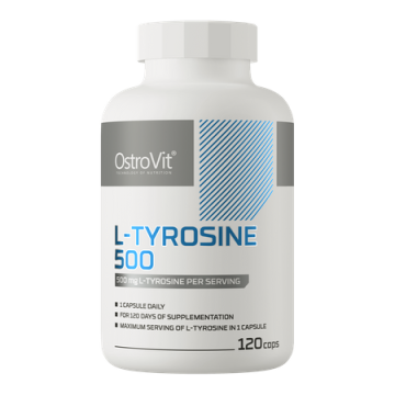 OstroVit, L-Tyrozyna 500 mg, kapsułki, 120 szt.