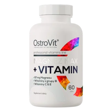 OstroVit Magnez MAX + Vitamin 60 tabs