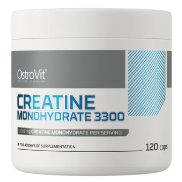 OstroVit, Monohydrat Kreatyny 3300 mg, kapsułki, 120 szt.