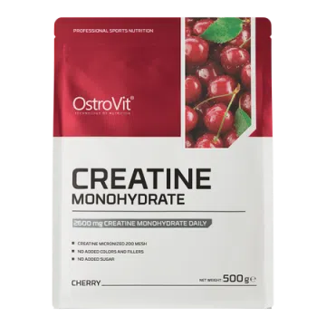 OstroVit, Monohydrat Kreatyny, wiśnia, 500 g
