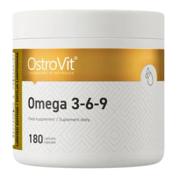 OstroVit, Omega 3-6-9, kapsułki miękkie, 180 szt.