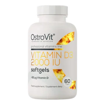 OstroVit, Witamina D3 2000 IU, kapsułki, 60 szt.