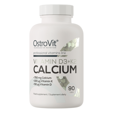 Vitamin D3 + K2 Calcium, tabl., 90 szt