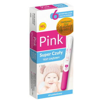 Pink strumien.Super Czuly (Expr.Sup.Czuly),test,ciaz.,1szt