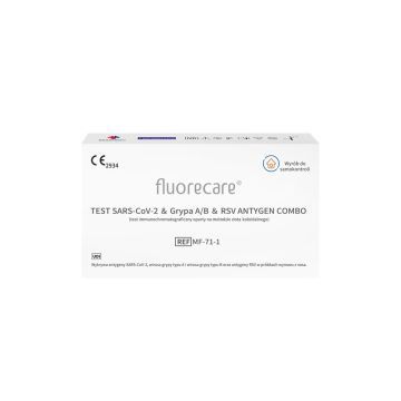 Test COVID-19 SARS-CoV-2 & Grypa A/B & RSV Antyg.,1szt