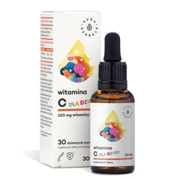 Witamina C dla dzieci, krople, 30 ml