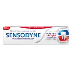 Sensodyne Nadwrażl.& Dziąsła,pasta d/zębów whitening, 75ml