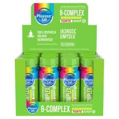 Plusssz Up B-Complex Neuro Booster Forte Shot, płyn,50ml x12
