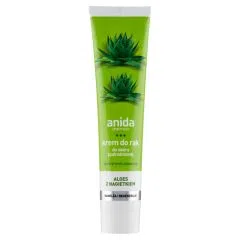 Anida, krem do rąk glicerynowo-aloesowy z nagietkiem, 125 ml