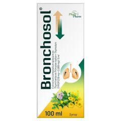 Bronchosol, (218 mg+0,989 mg)/5 ml, syrop, 100 ml