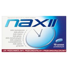 Naxii, 220 mg, tabletki powlekane, 10 szt.