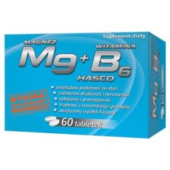 Mg magnez + witamina B6 Hasco, tabl., 60 szt