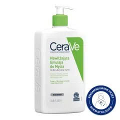 CeraVe, nawilżająca emulsja do mycia, 1 l