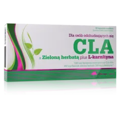 Olimp CLA z zieloną herbatą plus L-karnityna, kapsułki, 60 szt.