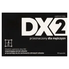 DX2, wzmacniający włosy, przeznaczony dla mężczyzn, kapsułki, 30 szt.