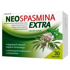 Neospasmina Extra (Extraspasmina), kapsułki twarde, 30 szt.