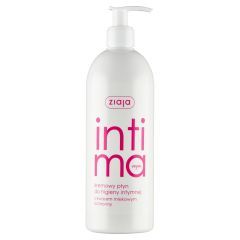Ziaja Intima, kremowy płyn do higieny intymnej z kwasem mlekowym, 500 ml