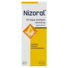 Nizoral, 20 mg/g, szampon leczniczy, 60 ml (butelka)