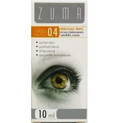 Zuma Noka 0.4 ulga dla oczu, krople do oczu z hialuronianem 0,4%, 10 ml