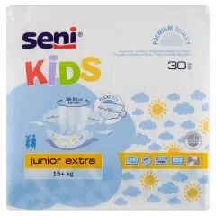 Seni Kids, pieluchomajtki, Junior Extra (15+ kg), 30 szt.