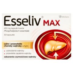 Esseliv Max, 450 mg, kapsułki twarde, 30 szt.