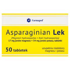Asparaginian lek, tabletki, 50 szt. 