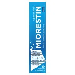Miorestin, tabl.musuj., 20 szt