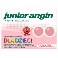 Junior angin, tabletki na gardło, 36 szt.