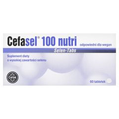 Cefasel 100 nutri, Selen-Tabs, tabletki, 60 szt.