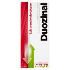 Duozinal, (2,5 mg+58 mg Ca2+)/5 ml, syrop, 150 ml