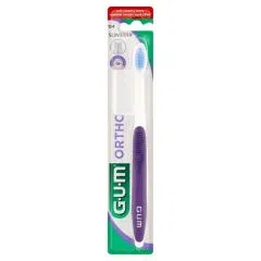Gum Ortho, szczoteczka do zębów, ortodontyczna, 1 szt.
