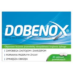 Dobenox, 250 mg, tabletki powlekane, 30 szt.