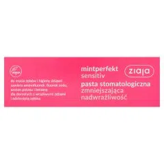 Ziaja MintPerfekt Sensitiv, pasta do zębów zmniejszająca nadwrażliwość, 75ml
