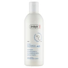 Ziaja Med, Kuracja Dermatologiczna skóry z AZS, szampon oczyszczający do wrażliwej skóry głowy, 300 ml