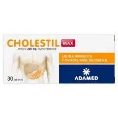 Cholestil Max, 200 mg, tabletki, 30 szt.