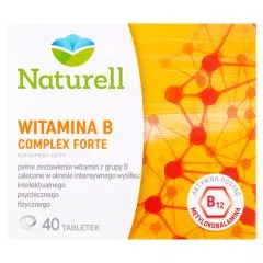 Naturell Witamina B Complex Forte, tabletki, 40 szt.