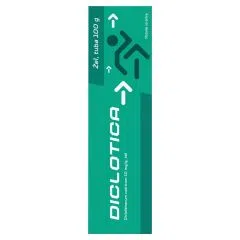 Diclotica, 10 mg/g, żel, 100 g (tuba)