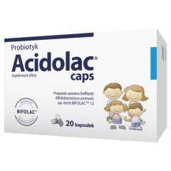 Acidolac caps, kapsułki, 20 szt.