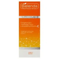 Bielenda Professional SupremeLab, Energetyzująco-nawilżający krem z ultrastabilną witaminą C, 50 ml