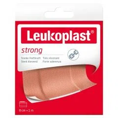 Leukoplast Strong, plaster, 8 cm x 1m, 1 szt.