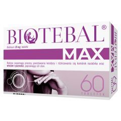 Biotebal Max, 10 mg, tabletki, 60 szt.
