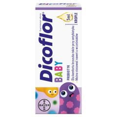 Dicoflor Baby, probiotyk, krople, 5 ml