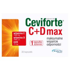 Ceviforte max, kapsułki, 30 szt.