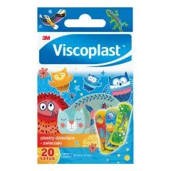 Plastry Viscoplast Zwierzaki, 20 szt.