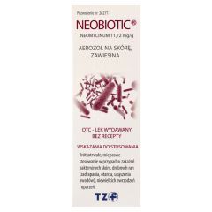 Neobiotic, 11,72 mg/g, aerozol na skórę, 16 g