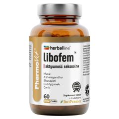 Pharmovit Herballine, libofem aktywność seksualna, kapsułki, 60 szt.