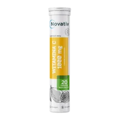 Novativ Witamina C 1000 mg, tabletki musujące, 20 sztuk