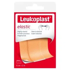 Leukoplast Elastic, plast.z opatr., 6cmx1m, 1szt (76455-06)